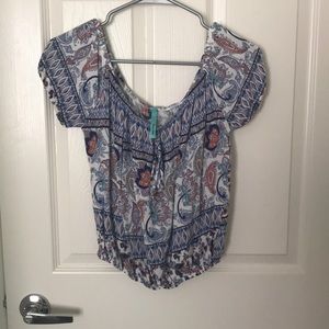Printed blouse